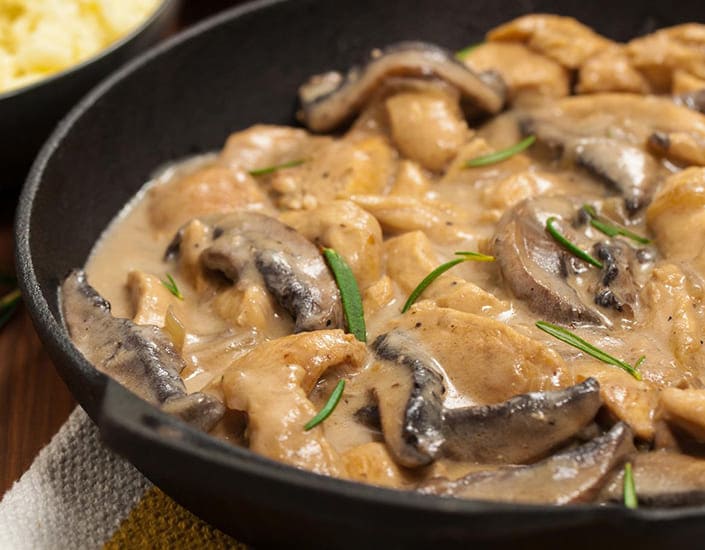 Spezzatino vitello funghi porcini - Presto Chef